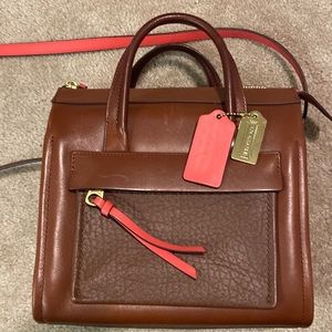 Brown Coach crossbody purse, great condition